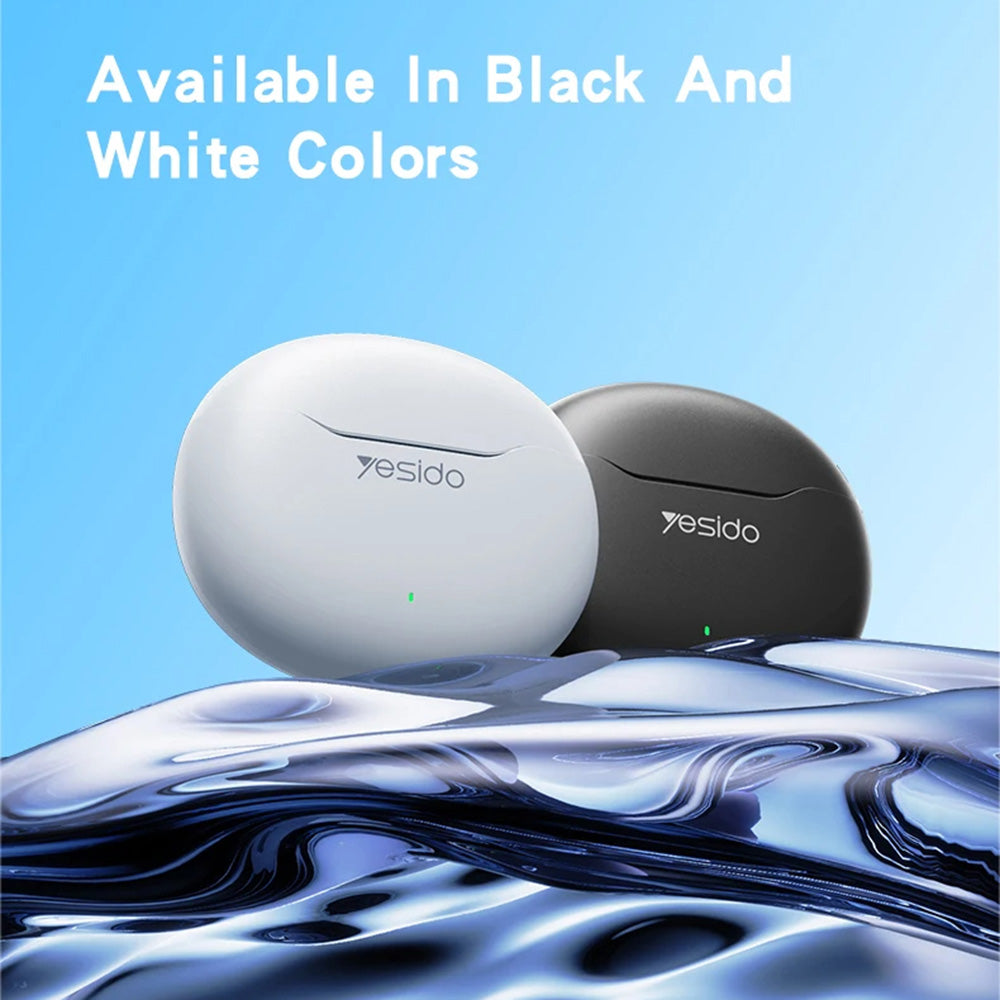 Kit mains libres Bluetooth Yesido TWS21, TWS, Blanc