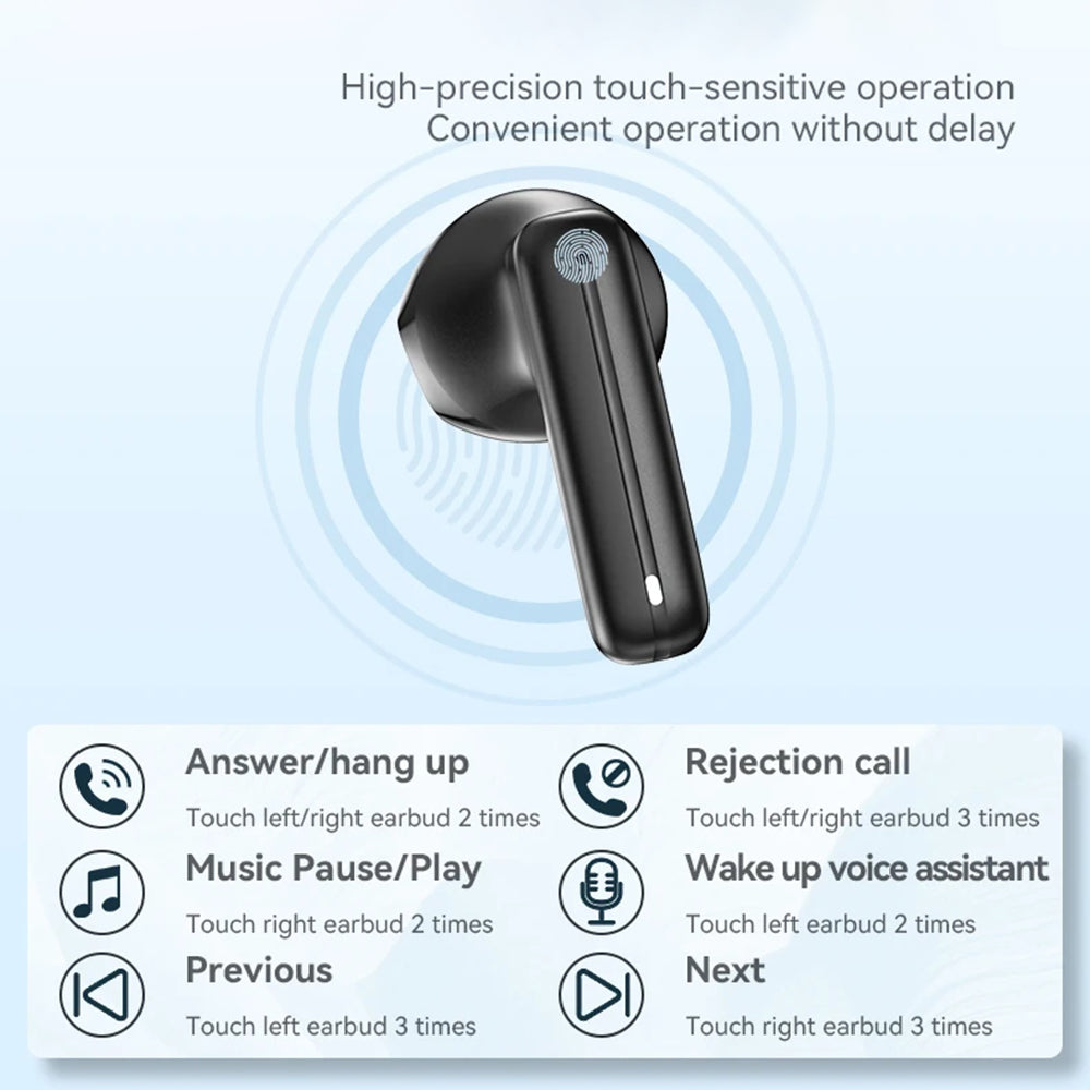 Kit mains libres Bluetooth Yesido TWS25, TWS, Noir