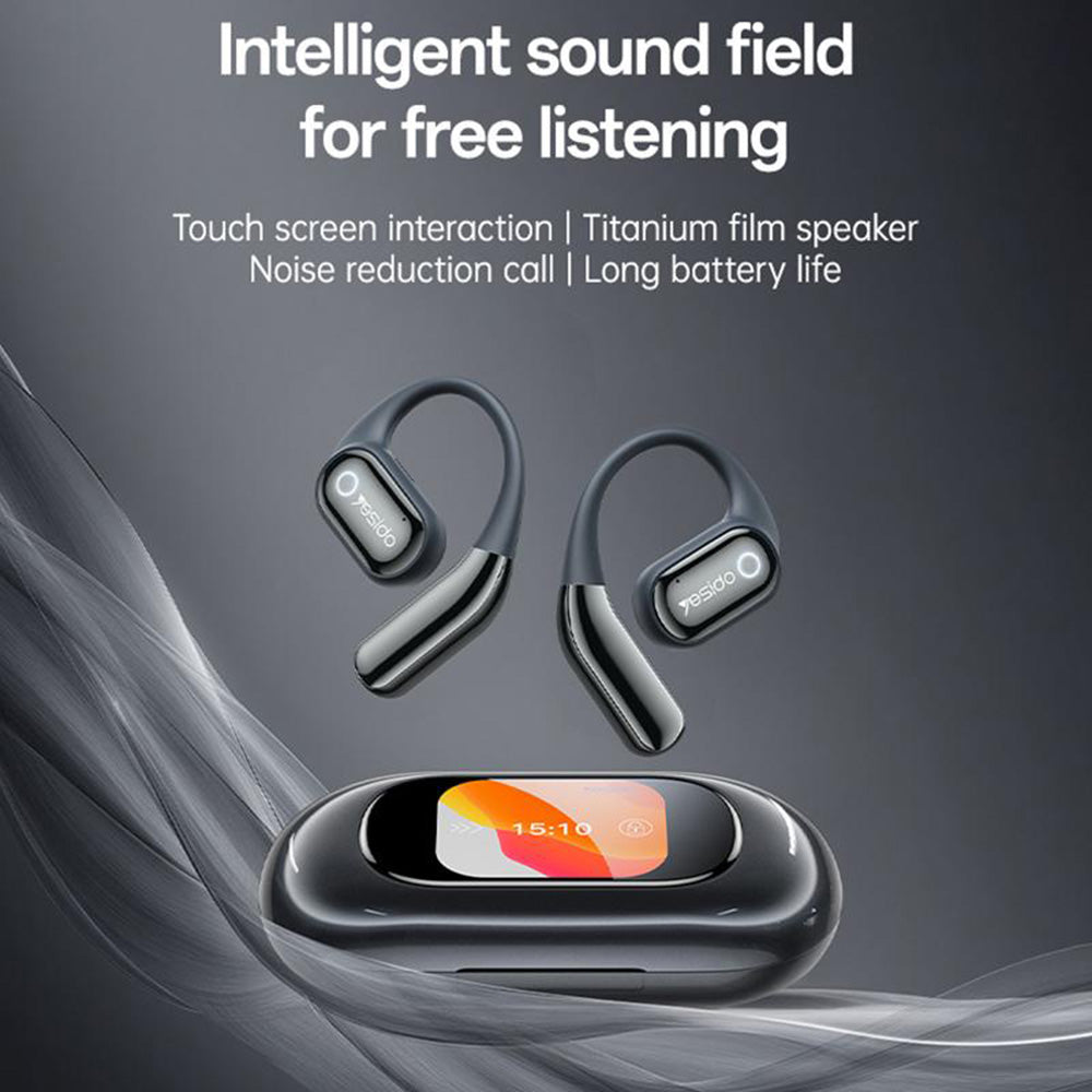 Kit mains libres Bluetooth Yesido YSP26, TWS, Noir