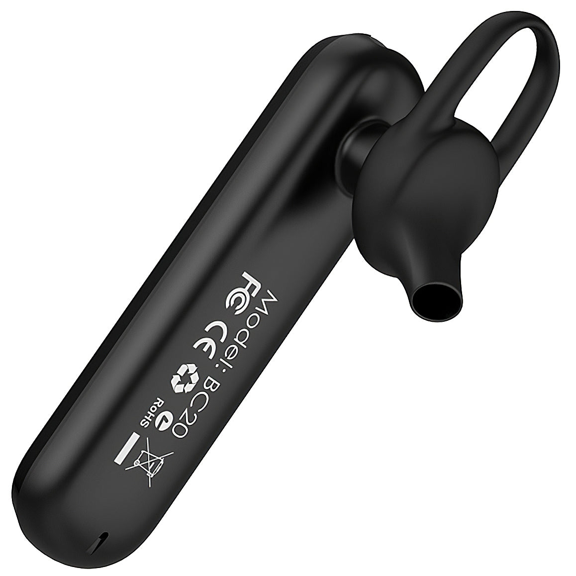 Kit mains libres Bluetooth Borofone BC20 Smart Business, A2DP, Noir