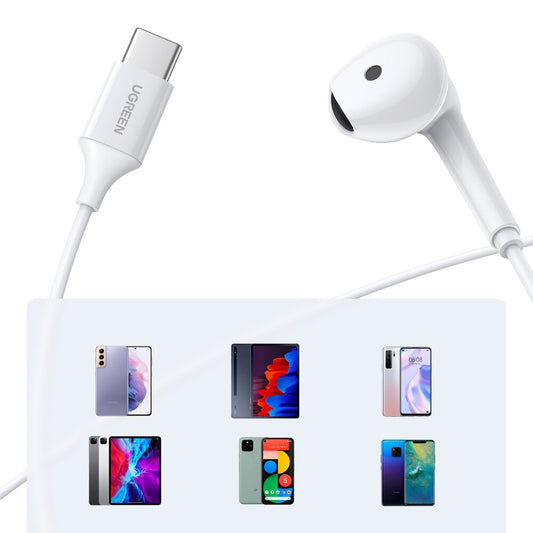 Mains libres USB-C UGREEN EP101, blanc