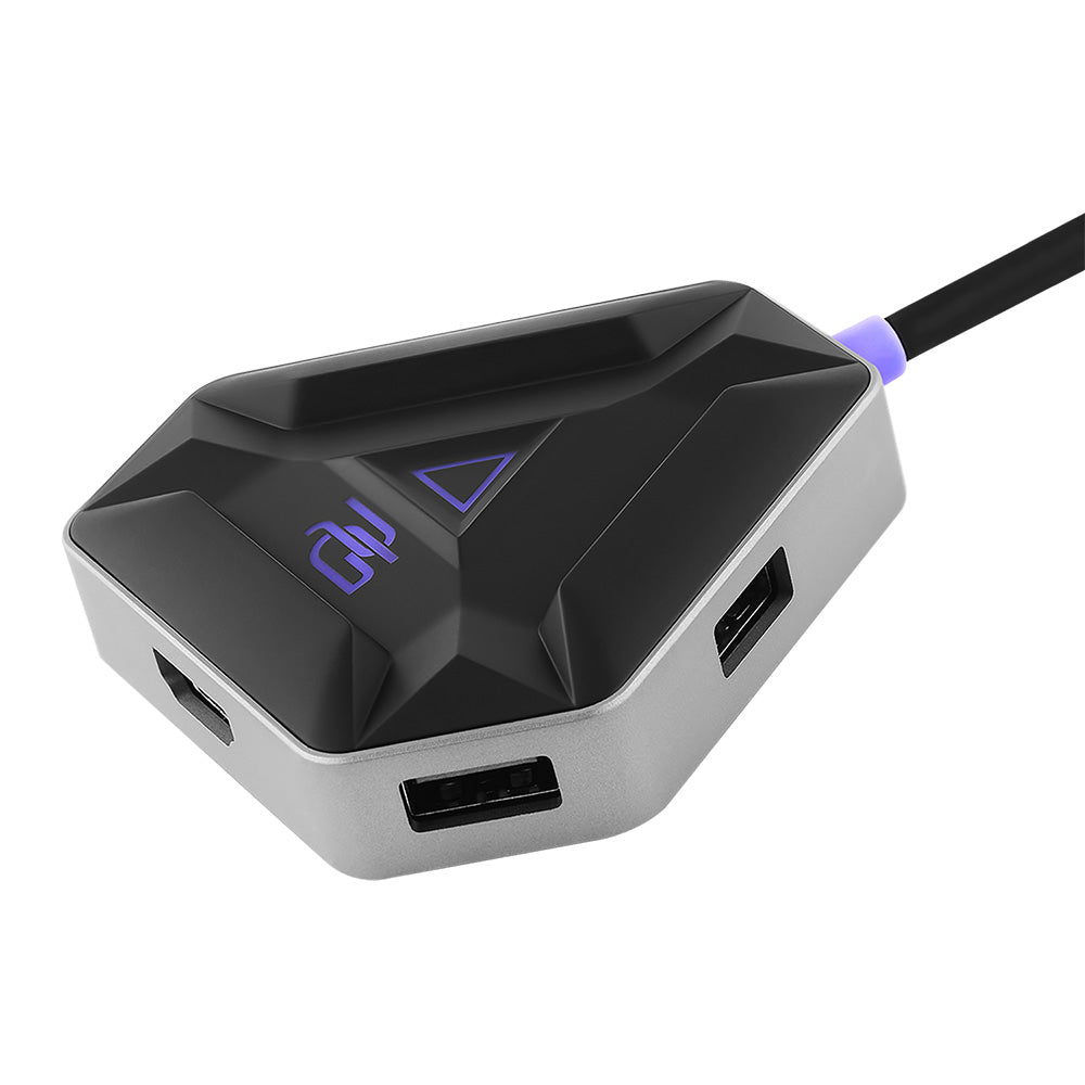 Hub USB-C Proove Spectre, 5en1, Gris HBPG10221205