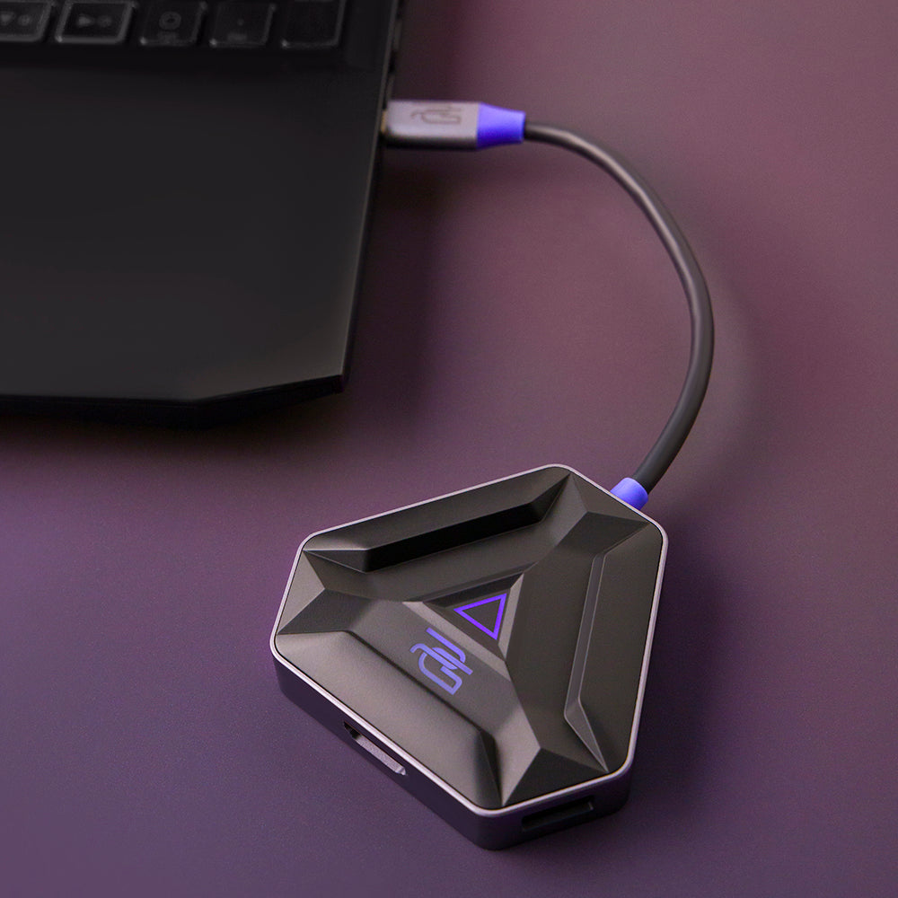 Hub USB-C Proove Spectre, 5en1, Gris HBPG10221205