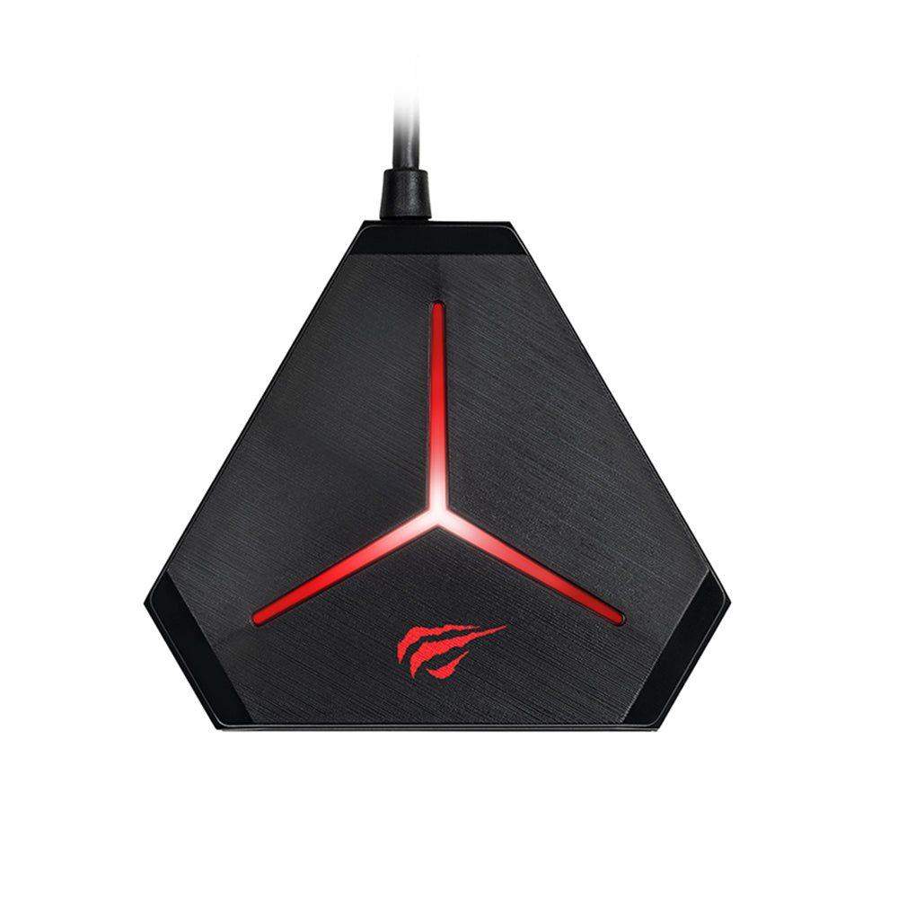 Hub USB HAVIT H95, 10en1, Noir