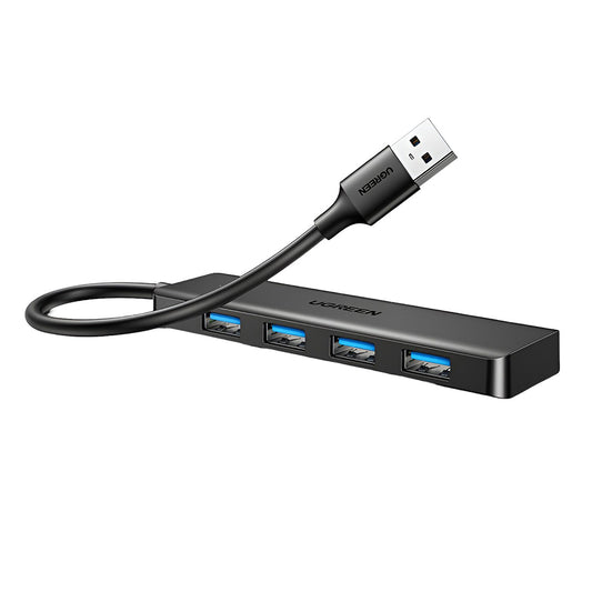 Hub USB UGREEN CM219 (25851), 4 x USB-A 3.0, Noir