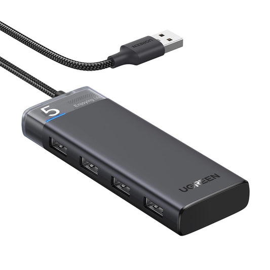 Hub USB UGREEN CM653, 4 x USB-A 3.0, Noir