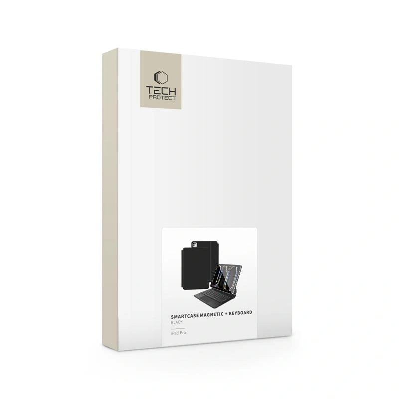 Étui avec clavier pour Apple iPad Pro 13 (2025) / (2024), Tech-Protect, SmartCase Magnétique, Noir
