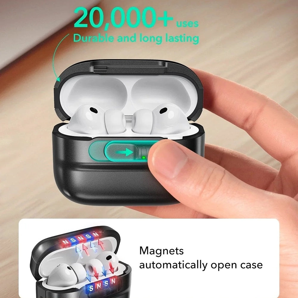Étui ESR Pulse Magnetic FlickLock pour Apple AirPods Pro 3, Blanc