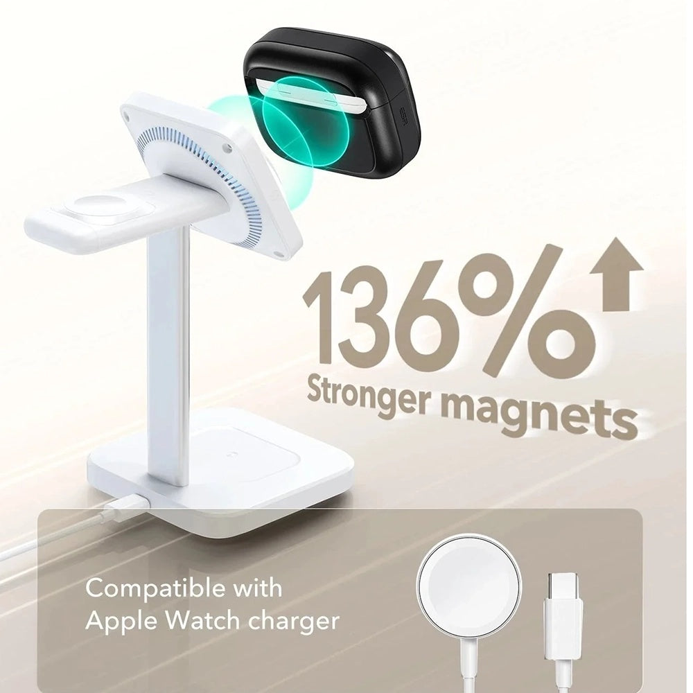Étui ESR Pulse Magnetic FlickLock pour Apple AirPods Pro 3, Bleu Marine