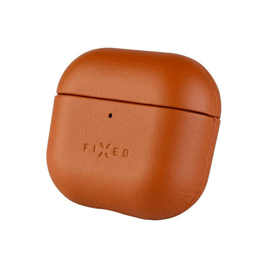 Étui Fixed PodsLeather pour Apple AirPods 4, Marron