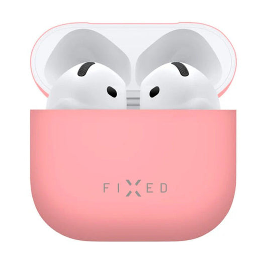 Étui Fixed Silky pour Apple AirPods 4, Rose