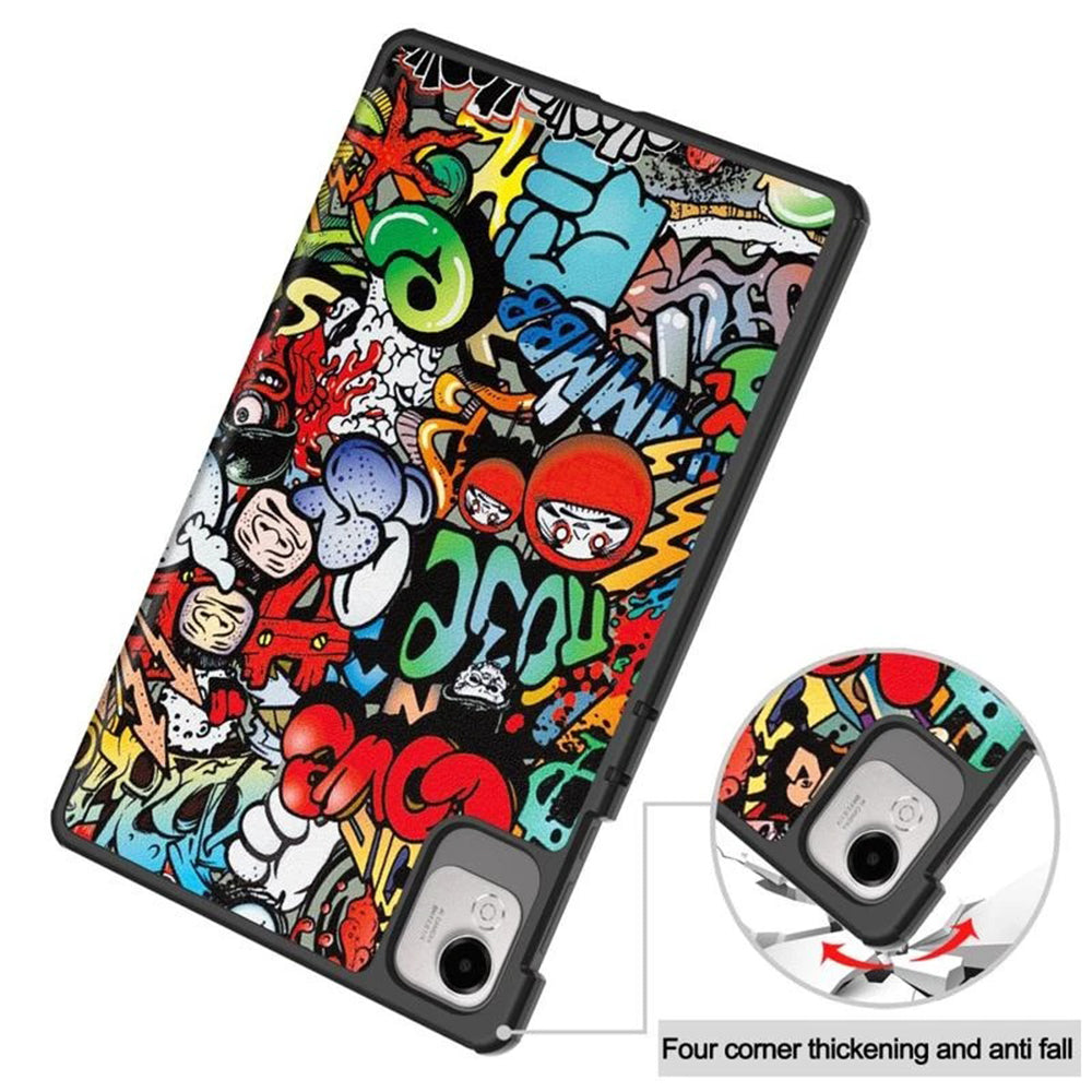Coque pour Honor Pad X9a / X9 / X8 Pro, Techsuit, FoldPro Urban Vibe, Multicolore