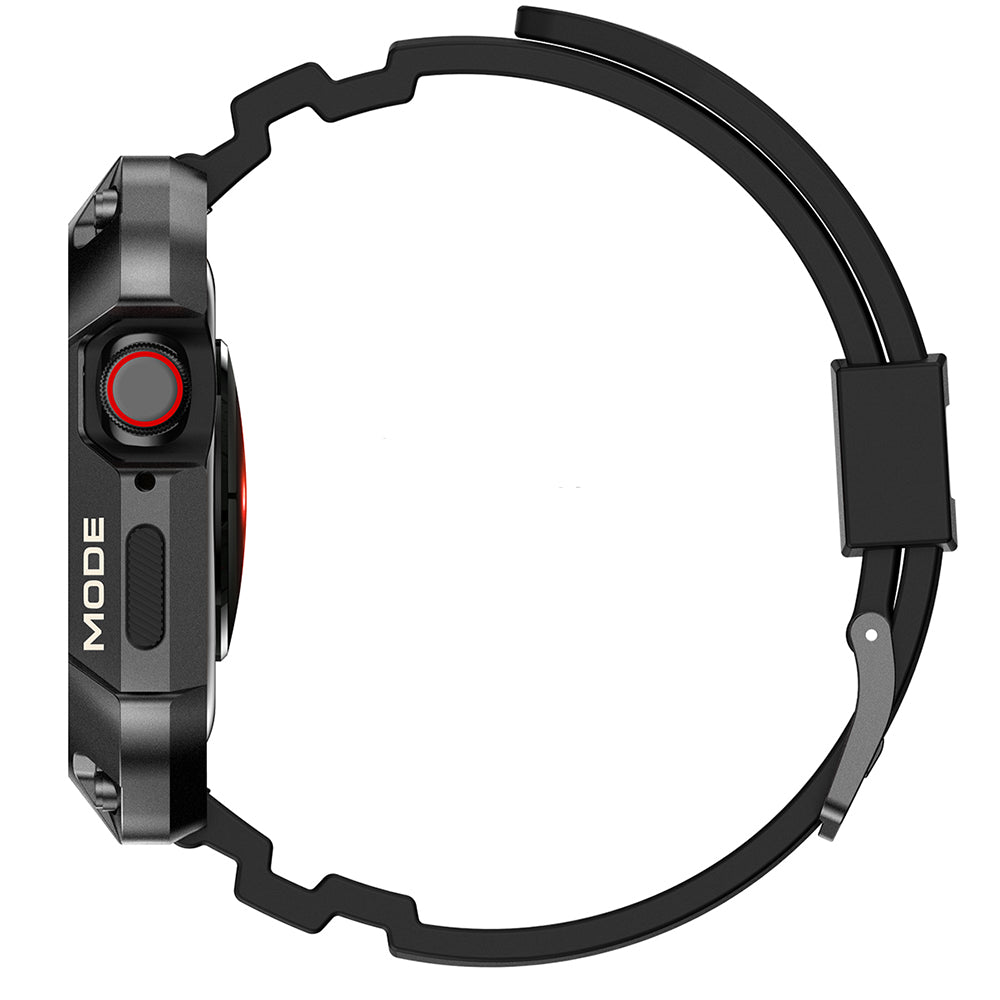 Bracelet Lito RuggedArmor pour Apple Watch 44mm Series, Gris