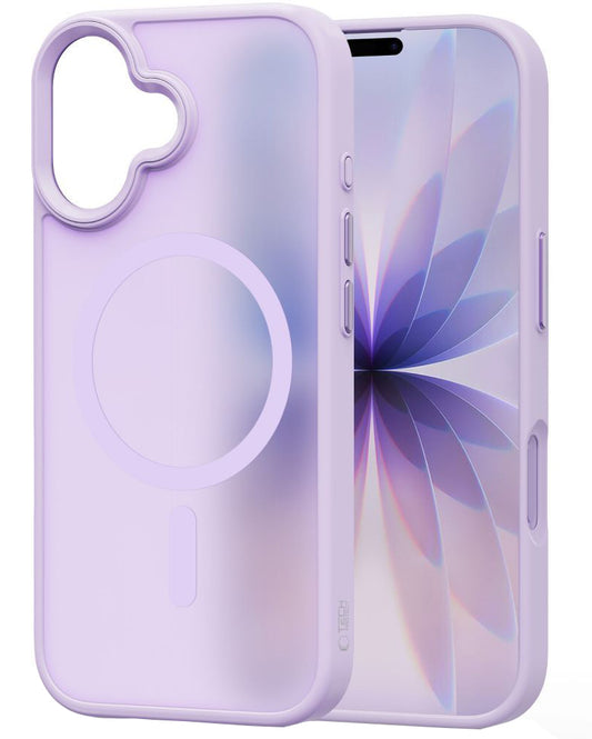 Étui MagSafe pour Apple iPhone 17, Tech-Protect, Magmat, Violet Mat