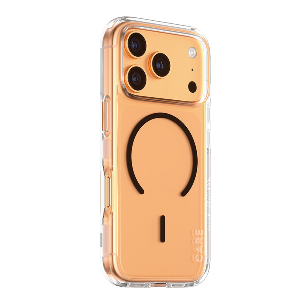 Coque MagSafe pour Apple iPhone 17 Pro, PanzerGlass, Care Urban Explorer, Transparente Blanche, Reconditionnée