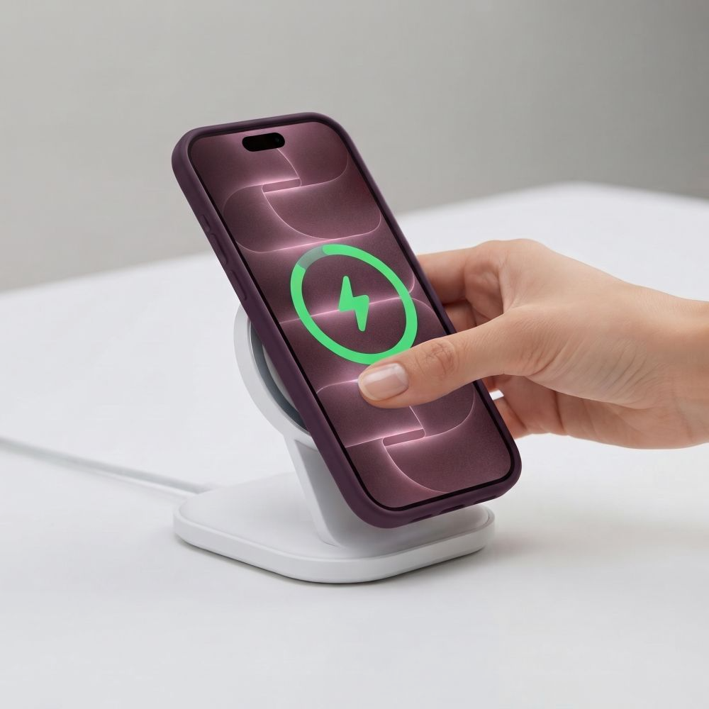 Coque MagSafe pour Apple iPhone 18 Pro / 17 Pro, Tech-Protect, en silicone, bordeaux