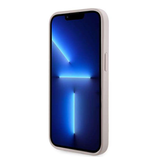 Coque MagSafe pour Apple iPhone 14, Guess, GCube Stripes, Rose