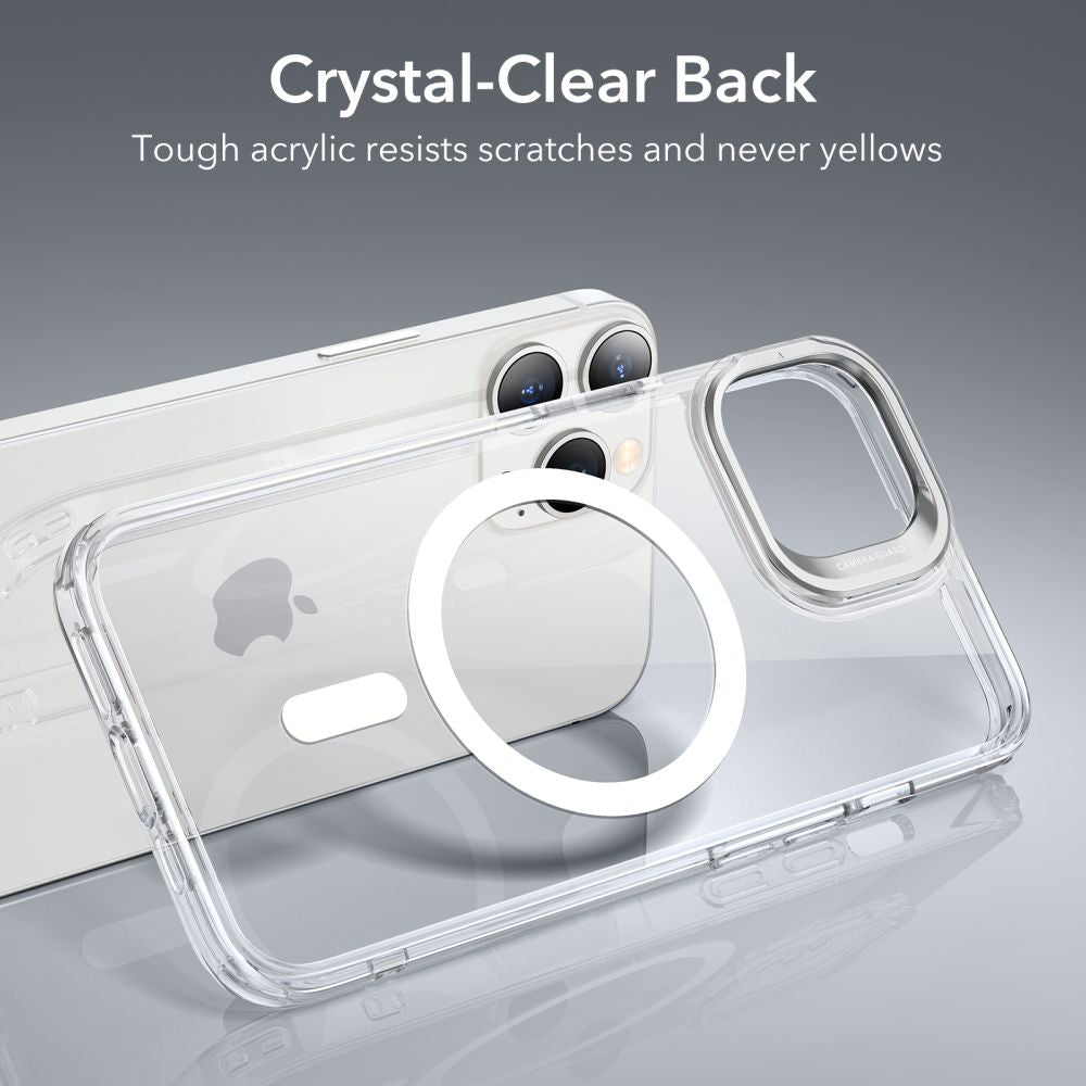 Coque MagSafe pour Apple iPhone 14 Pro, ESR, Classic Kickstand, Transparente