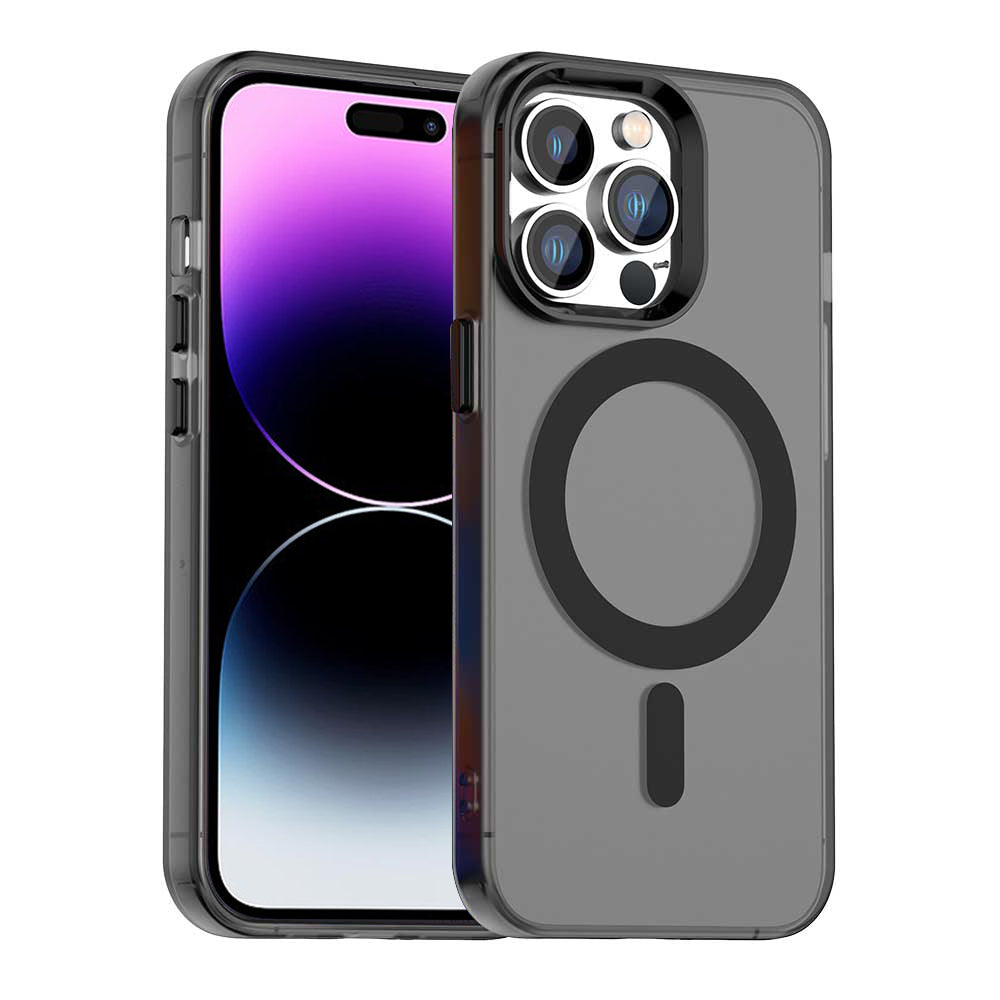 Coque MagSafe pour Apple iPhone 14 Pro Max, Techsuit, CandyCase, Noire