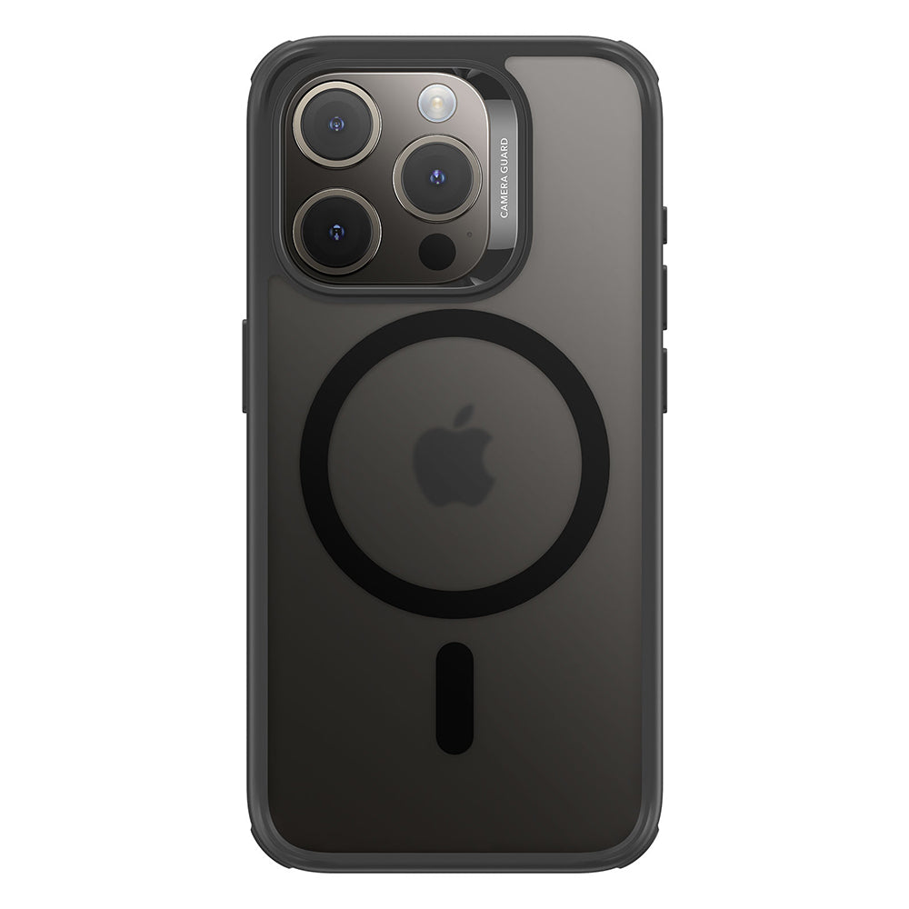 Coque MagSafe pour Apple iPhone 15 Pro Max, ESR, Classic Hybrid, Noir Satiné