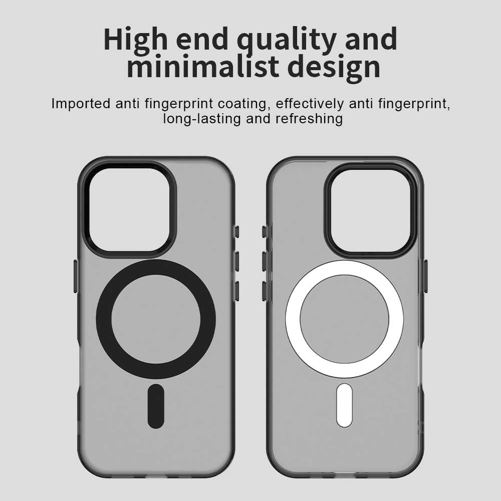 Coque MagSafe pour Apple iPhone 15 Pro Max, Techsuit, CandyCase, Noire