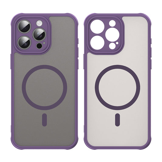 Coque MagSafe pour Apple iPhone 15 Pro, Techsuit, HaloFrost II, Violet