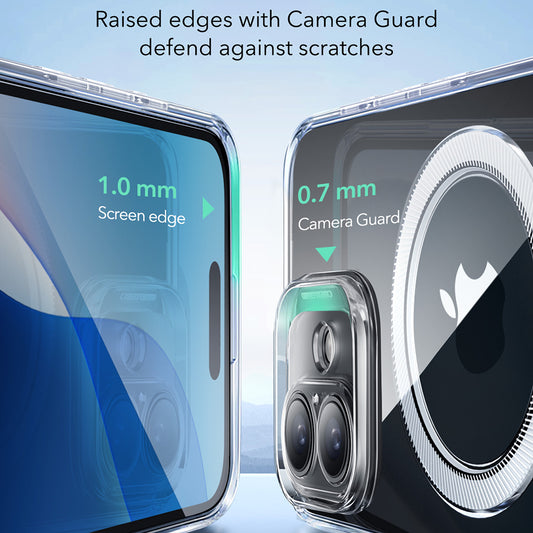 Coque MagSafe pour Apple iPhone 16, ESR, Zero, Transparente