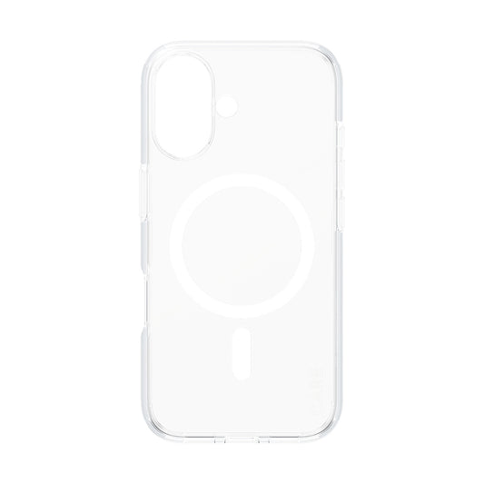 Coque MagSafe pour Apple iPhone 16, PanzerGlass, Care Urban Combat, Transparente Blanche