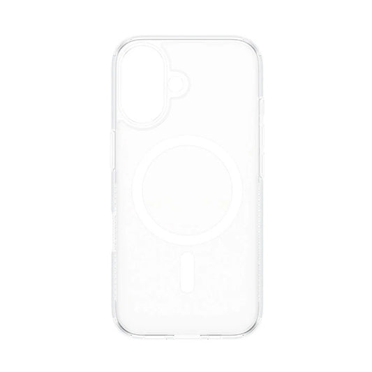 Étui MagSafe pour Apple iPhone 16, PanzerGlass, HardCase, Blanc Transparent
