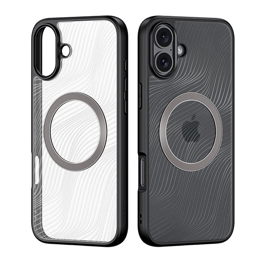 Coque MagSafe pour Apple iPhone 16 Plus, DUX DUCIS, Aimo, Noire