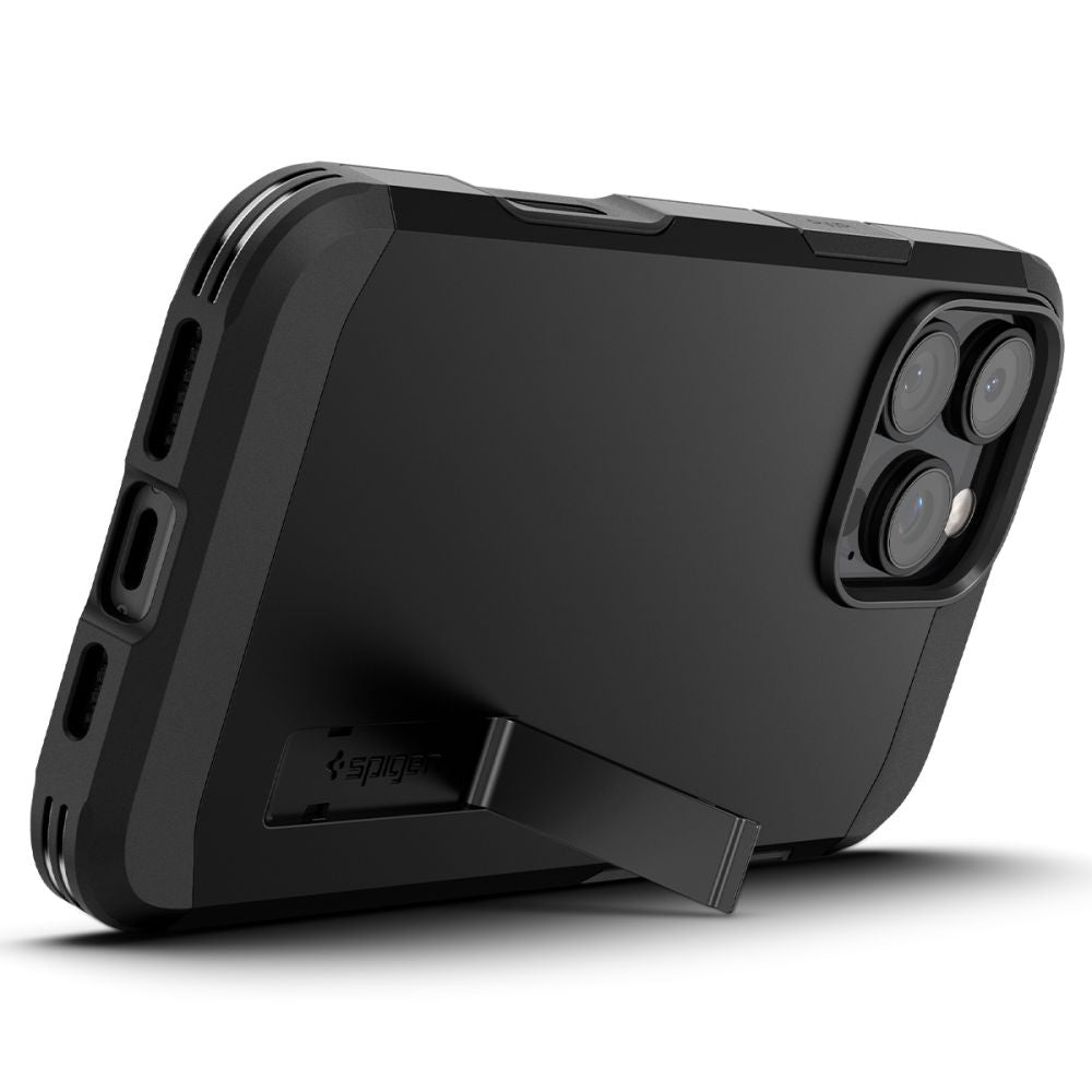 Coque MagSafe pour Apple iPhone 16 Pro Max, Spigen, Tough Armor T, Noire ACS08503