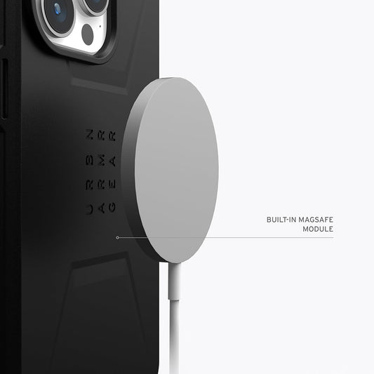 Coque MagSafe pour Apple iPhone 16 Pro Max, Urban Armor Gear, Essential Armor, Noire