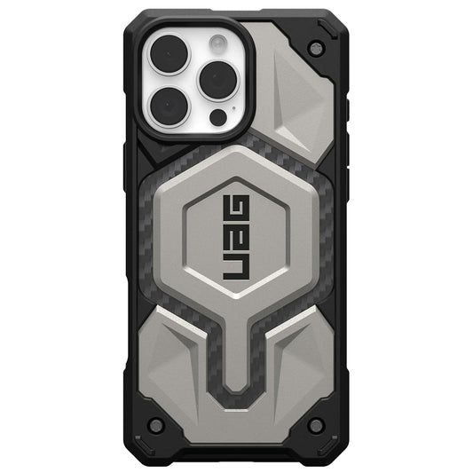 Coque MagSafe pour Apple iPhone 16 Pro Max, Urban Armor Gear, Monarch Pro, Gris