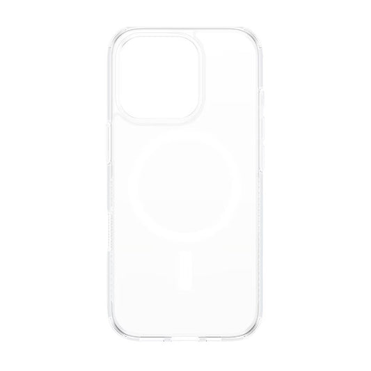 Coque MagSafe pour Apple iPhone 16 Pro, PanzerGlass, HardCase, Transparente Blanche