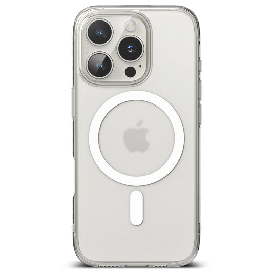 Coque MagSafe pour Apple iPhone 16 Pro, Ringke, Fusion, Transparente Mate