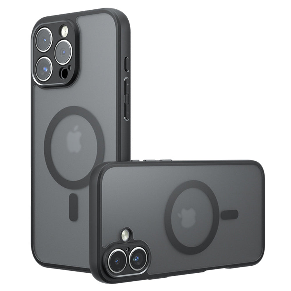 MagSafe Case for Apple iPhone 16 Pro, Techsuit, PureFrost, Satin Black
