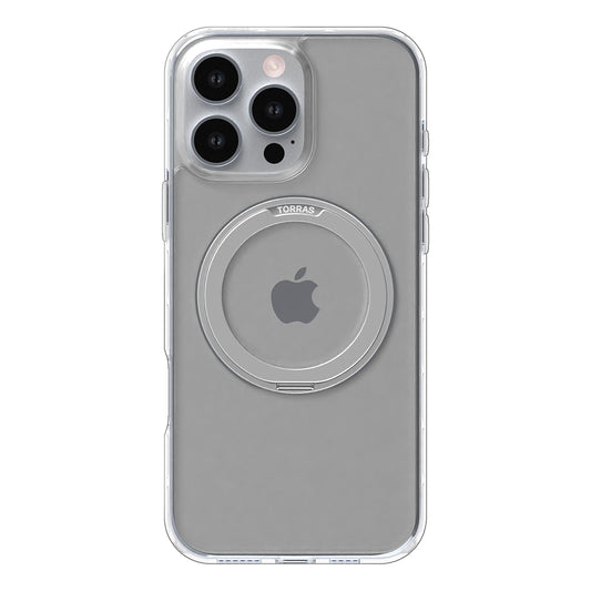 Coque MagSafe pour Apple iPhone 16 Pro, Torras, Ostand Pro, Transparente
