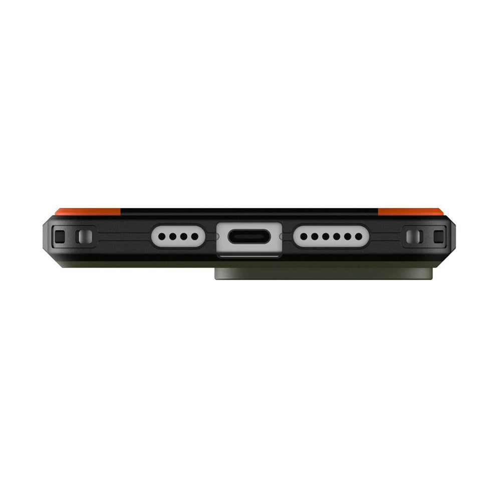 Coque MagSafe pour Apple iPhone 16 Pro, Urban Armor Gear, Civilian, Vert