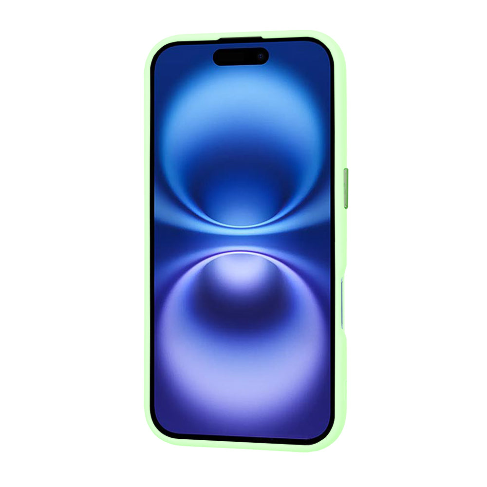 Coque MagSafe pour Apple iPhone 16, Techsuit, HaloFrost, Vert Clair