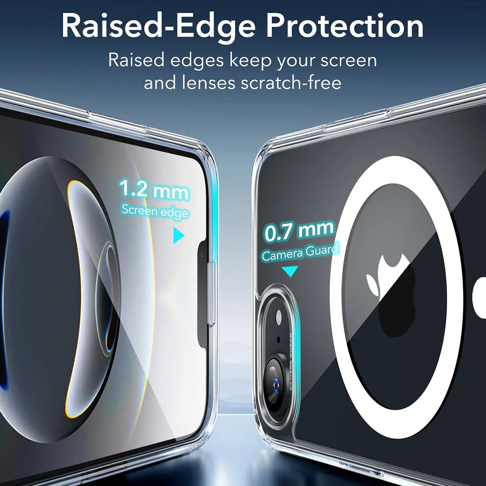 Coque MagSafe pour Apple iPhone 17e / 16e, ESR, Classic Hybrid, Transparente