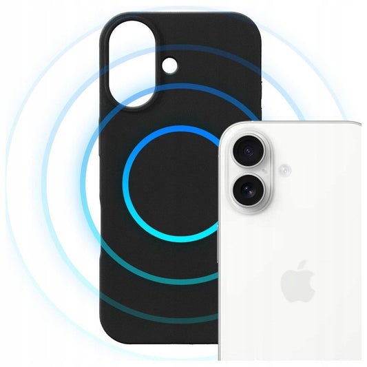 Coque MagSafe pour Apple iPhone 17, 3MK, Hardy, Noire