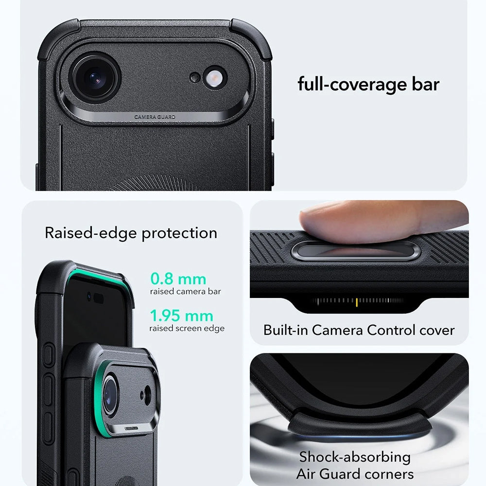 Coque MagSafe pour Apple iPhone 17 Air, ESR, Cyber, Noire