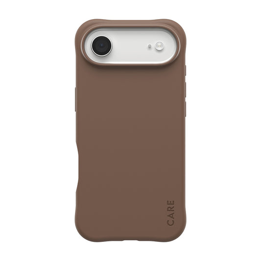 Coque MagSafe pour Apple iPhone 17 Air, PanzerGlass, Care Fashionable, Marron