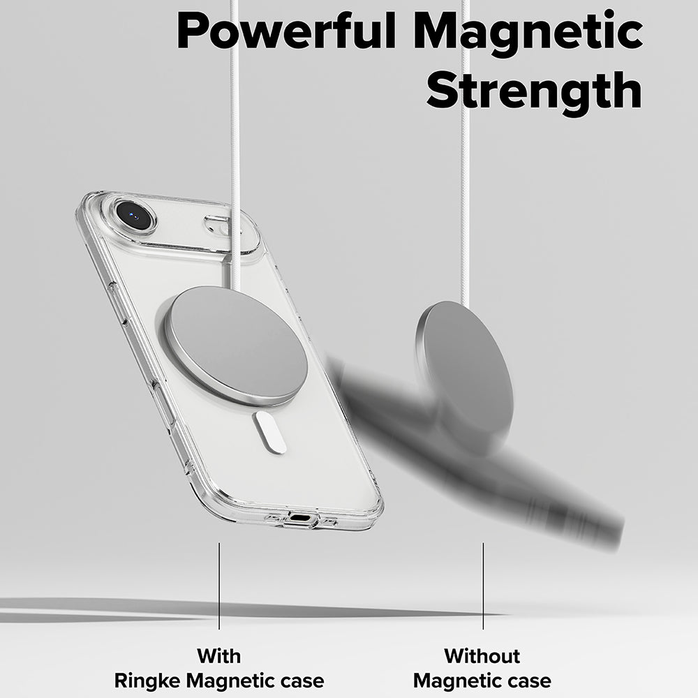 Coque MagSafe pour Apple iPhone 17 Air, Ringke, Fusion, Transparente