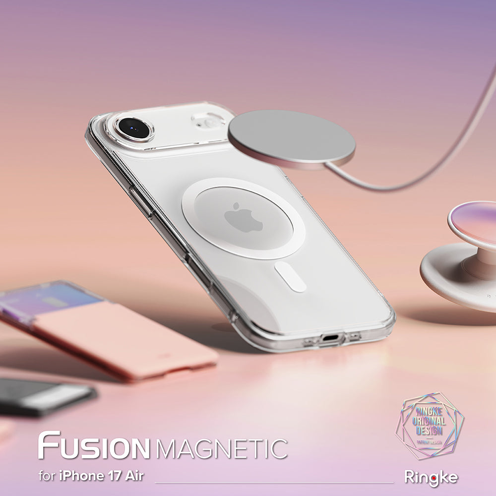 Coque MagSafe pour Apple iPhone 17 Air, Ringke, Fusion, Transparente