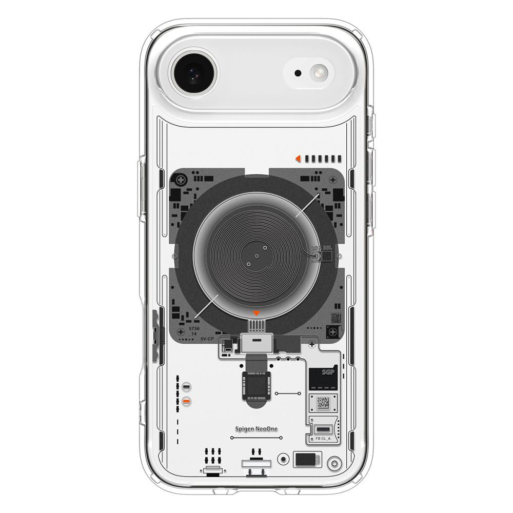 Coque MagSafe pour Apple iPhone 17 Air, Spigen, Ultra Hybrid Neo One, Transparente ACS10321