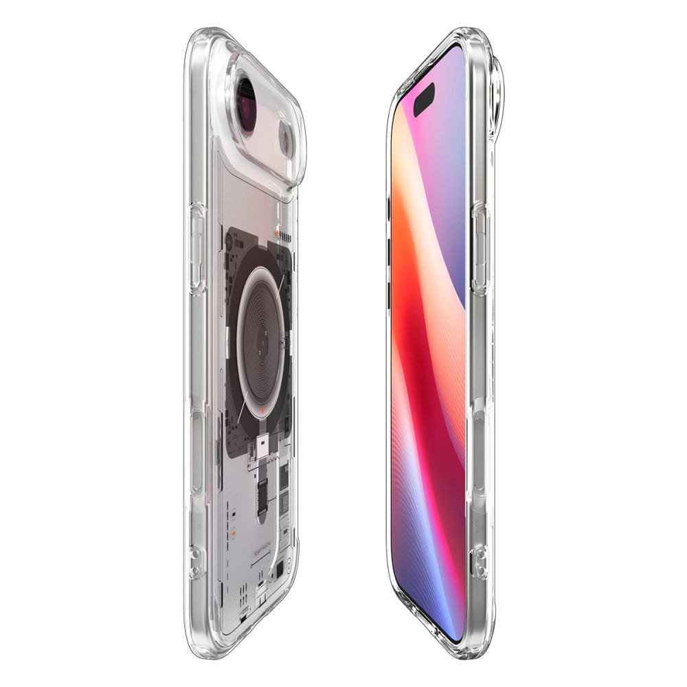 Coque MagSafe pour Apple iPhone 17 Air, Spigen, Ultra Hybrid Neo One, Transparente ACS10321