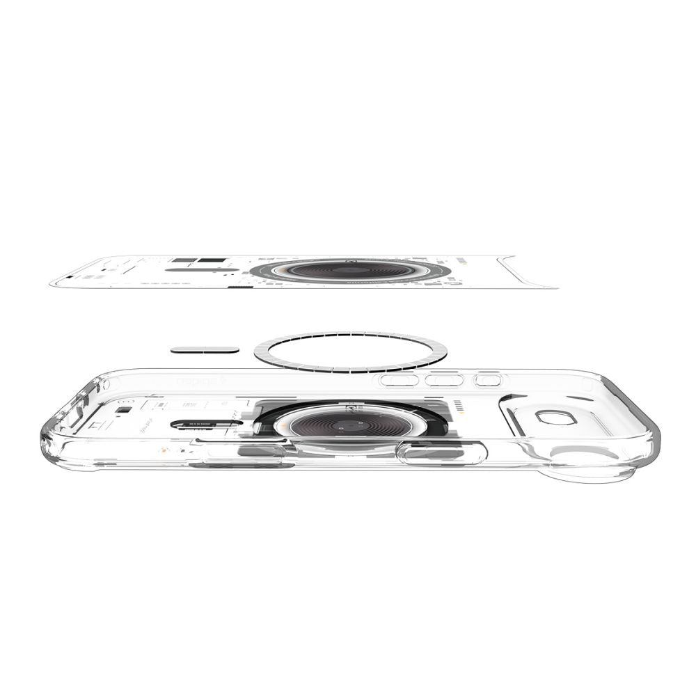 Coque MagSafe pour Apple iPhone 17 Air, Spigen, Ultra Hybrid Neo One, Transparente ACS10321