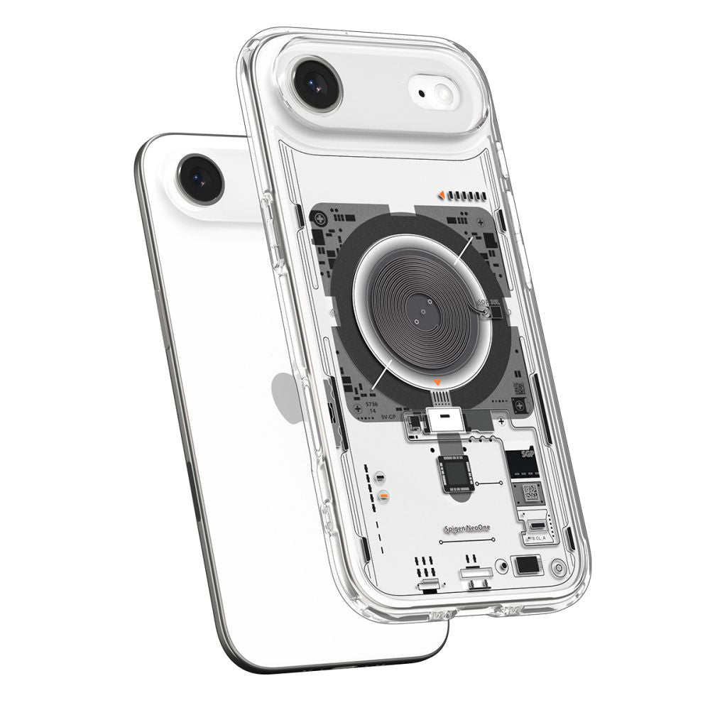 Coque MagSafe pour Apple iPhone 17 Air, Spigen, Ultra Hybrid Neo One, Transparente ACS10321