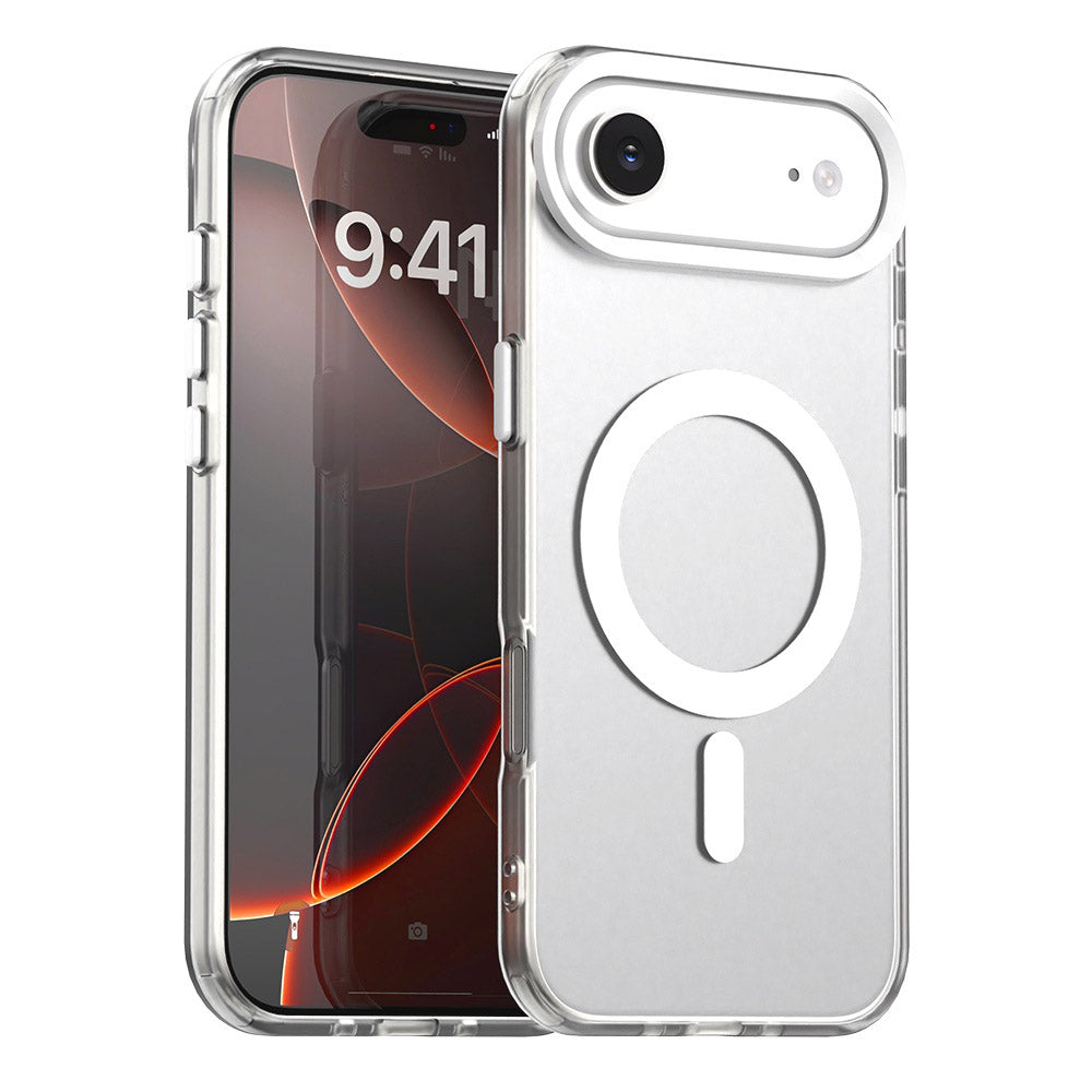 Coque MagSafe pour Apple iPhone 17 Air, Techsuit, CandyCase, Blanche